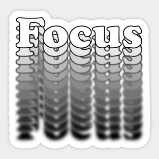 Focus Sticker